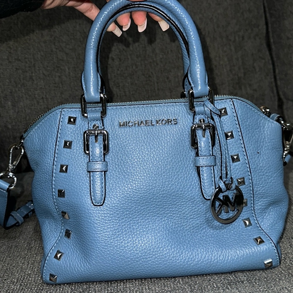 Blue Michael Kors Bag